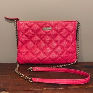 Kate Spade | Pink Quilted Crossbody Purse